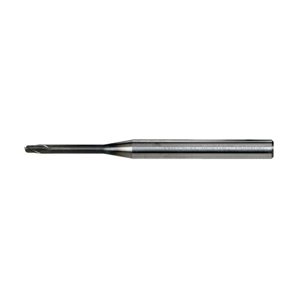 トラスコ エンドミル 超硬ロングネックスクエアエンドミル2枚刃Φ0.1X0.3 AC40-TLNE2001-0.3 1本...