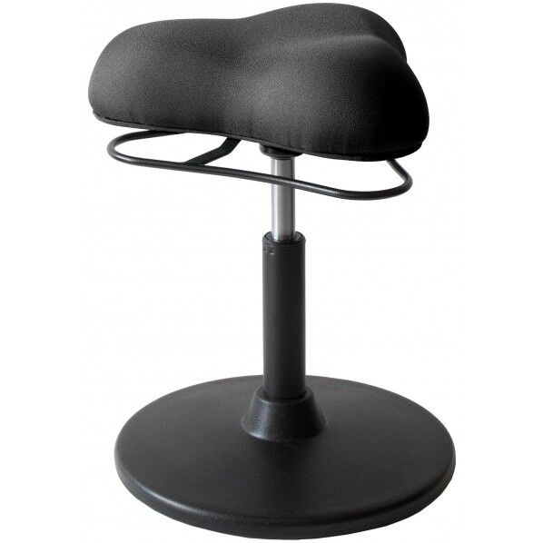 プロポーションスツール(ロータイプ)姿勢矯正傾斜スツール ブラック CH-800L 1個