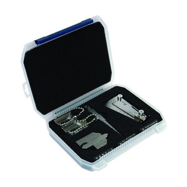 シンワ鉄骨精度測定器具5点セット 40×195×234mm 97575 5点