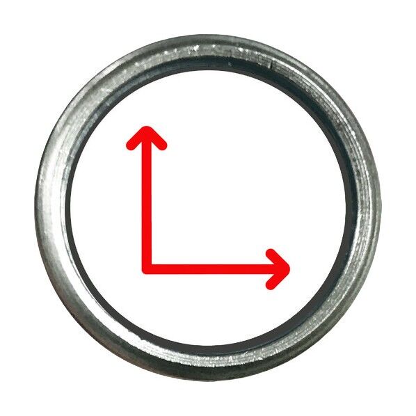 ユニット 埋設管表示ピン 赤矢印 480-830 1個