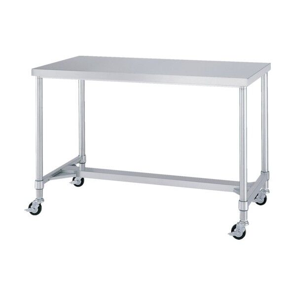 ステンレス作業台Ｈ枠キャスター付 AHNC-9045 1
