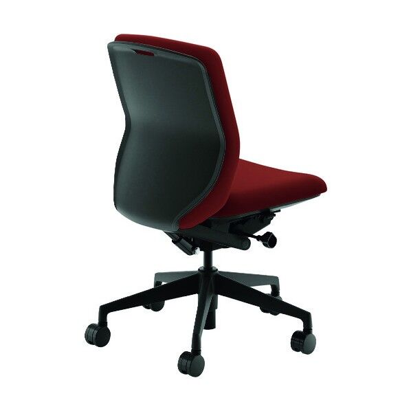 KRENE/KRA-100BC PA クロス ミドル ブラックシェル 肘なし ワインレッド 53531019 1点