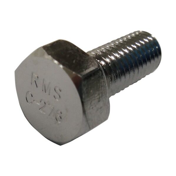 レアメタルスクリュー 六角ボルト 全ねじ ALLOY C276 M12x30 BT-ALLOYC276-1230 1点