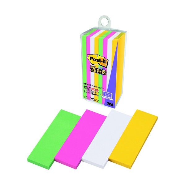 ポスト・イット強粘着見出しマルチカラー8 500SS-MC-8 1個