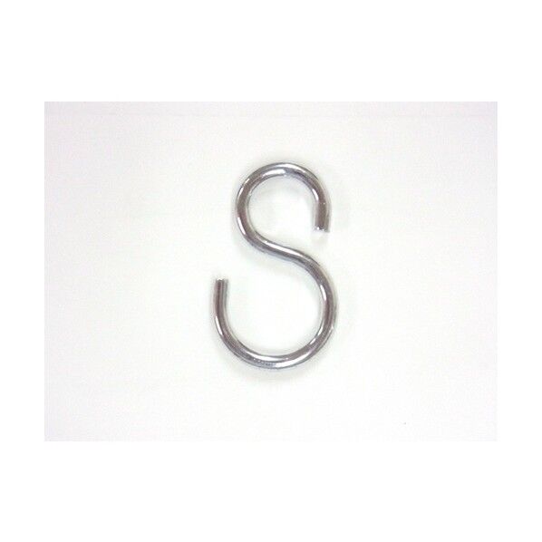 アルミ Sフック 参考使用荷重0.8kg ASH23 銀 300個