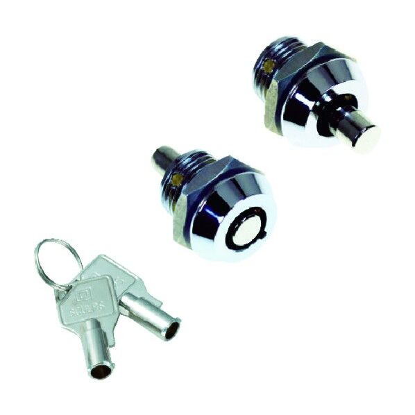 トラスコ(TRUSCO) TRUSCO　シリンダー錠　プッシュロックミニ　Φ15―20 150 x 90 x 20 mm CL-CA160 10...