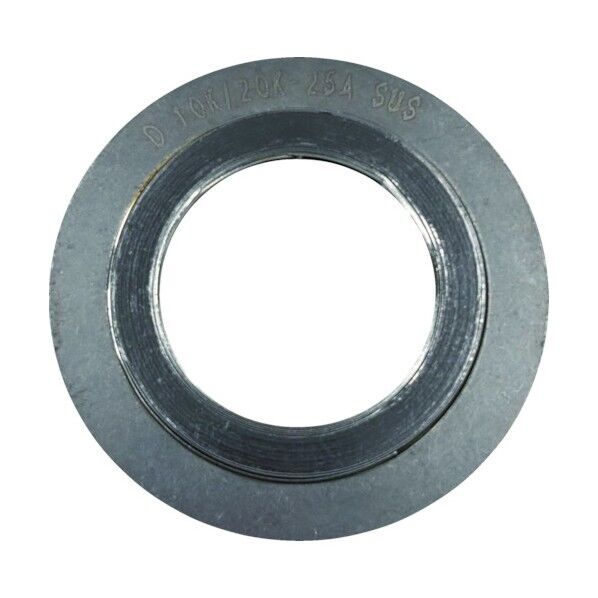 グラファイト系渦巻き型ガスケット外輪SUS 呼び径(A):100 D1000-10K-100A-4.5T-SUS-GR 1点