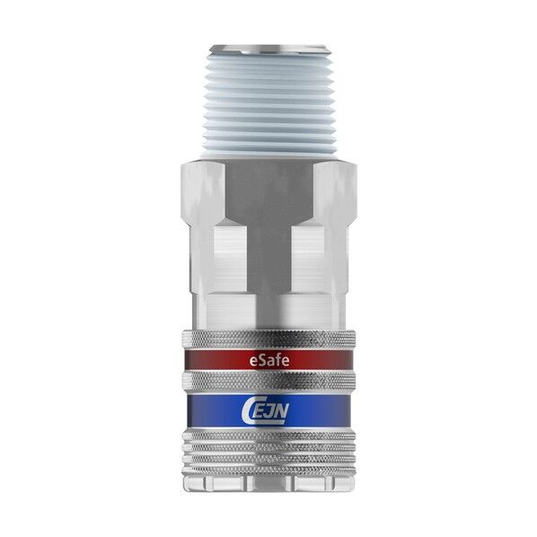 シリーズ430 eSafe カップリング NPT3/8 オネジ 10-430-2454 1点...