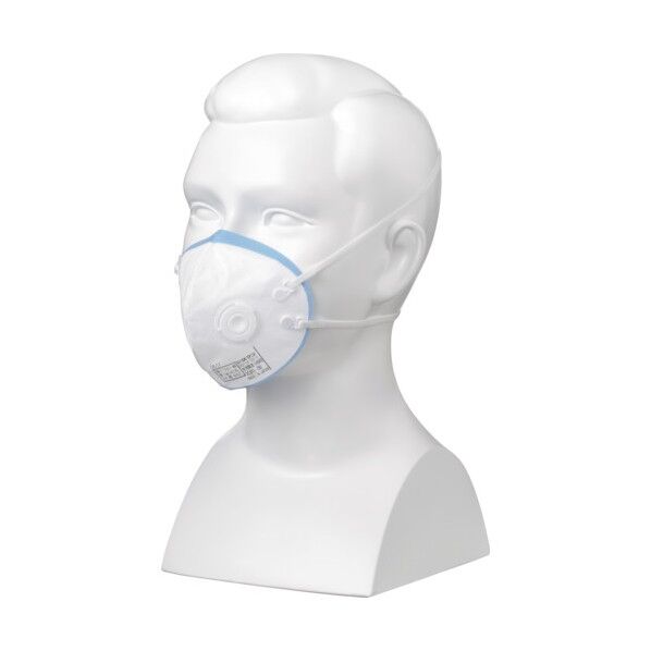 使い捨て式防じんマスク DD11V-S2-5 フック式(10個入り) DD11V-S2-5(13558) 1点