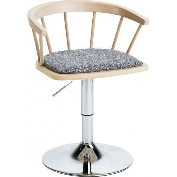 2wayダイニングバーチェア ナチュラル KNC-J1853 1個