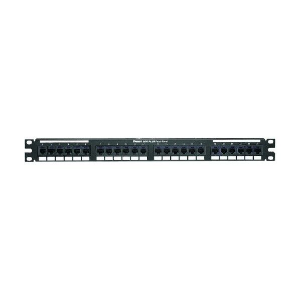 パンドウイット カテゴリ6 打ち込みタイプパッチパネル 24ポート DP24688TGY 1点...