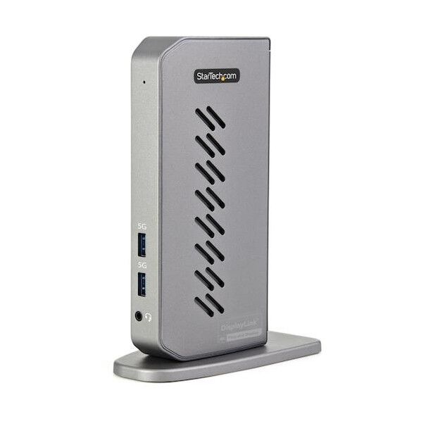 ドック/USB-A&C/2画面/4K60Hz HDMI DP/6x USB/LAN/AUX/縦型 DK30A2DHU 1個