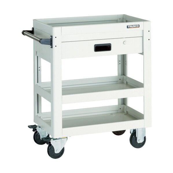 ツールワゴンドルフィン (ゴム車・1段引出し付)