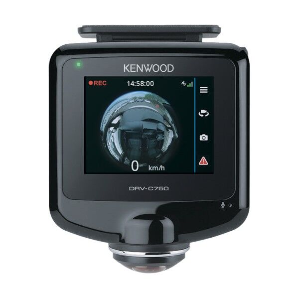 前後左右360度撮影対応ドライブレコーダー