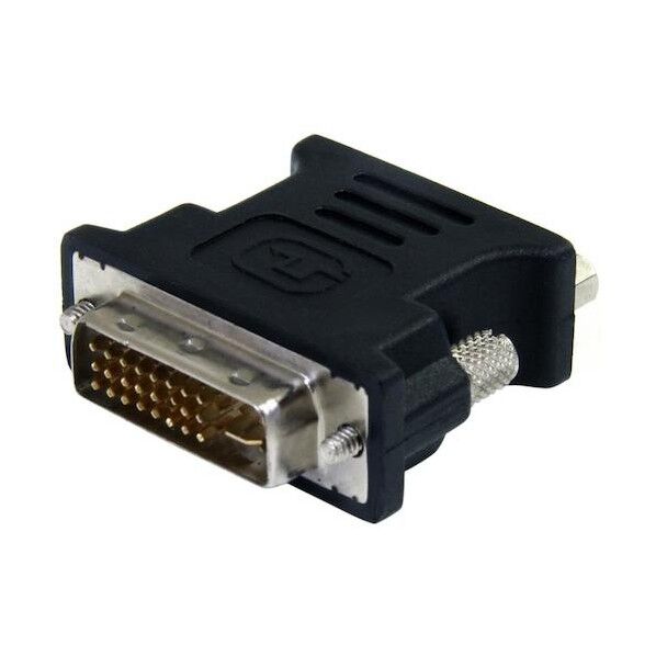ディスプレイアダプター/DVI-I-VGA/オス・メス ブラック 長さ40mm×幅40mm×高さ15mm DVIVGAMFBK 1個