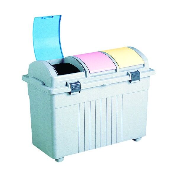 エコ3分別ゴミボックス カラー