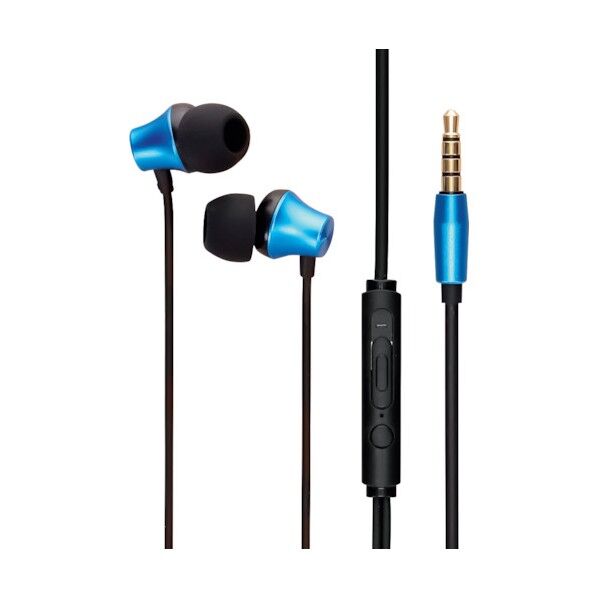 オウルテック φ3.5mm4極ステレオイヤホンマイク カナルタイプ EA-SCJU1-EMBL 1点
