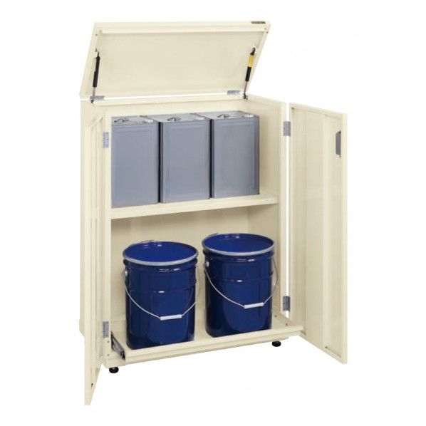 一斗缶保管庫 スチールタイプ 固定式