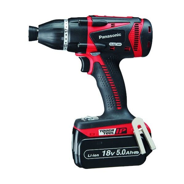 デュアル 充電マルチインパクトドライバー 18V5.0Ahセット品 赤 L198xW61xH242mm EZ75A9LJ2G-R 1個