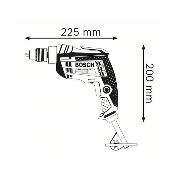 ボッシュ 電気ドリル GBM10RE/N