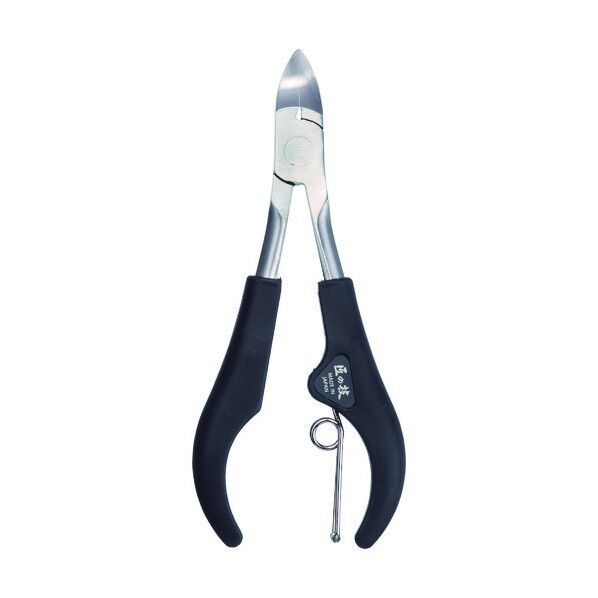 ステンレス製ニッパーつめきり 全長:120mm シルバー G-1001