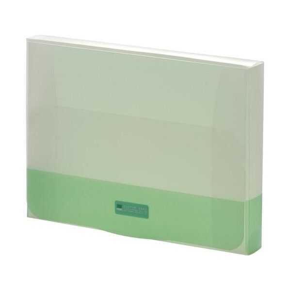 LIHIT LAB. リクエスト クラッチケース 347×50×260mm イエローグリーン G5900-6 1点