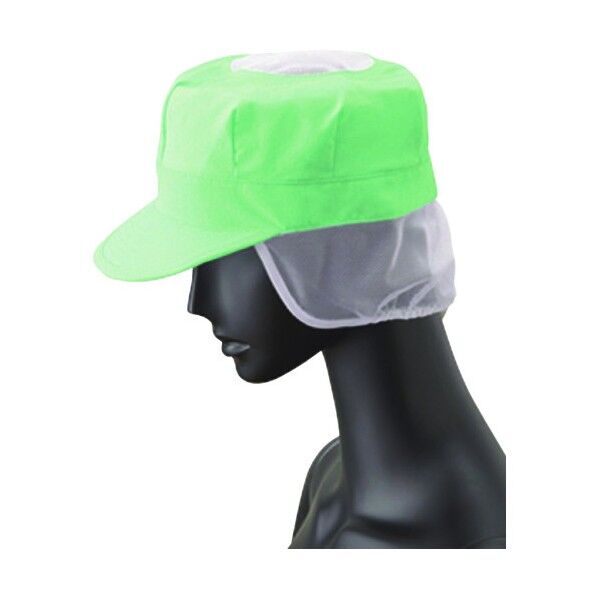 八角帽子天メッシュ グリーン G-5024 1点