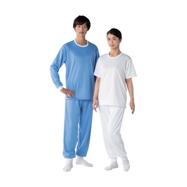 クリーンインナー上衣 FZ980C ブルー M FZ980C-02-M 1点