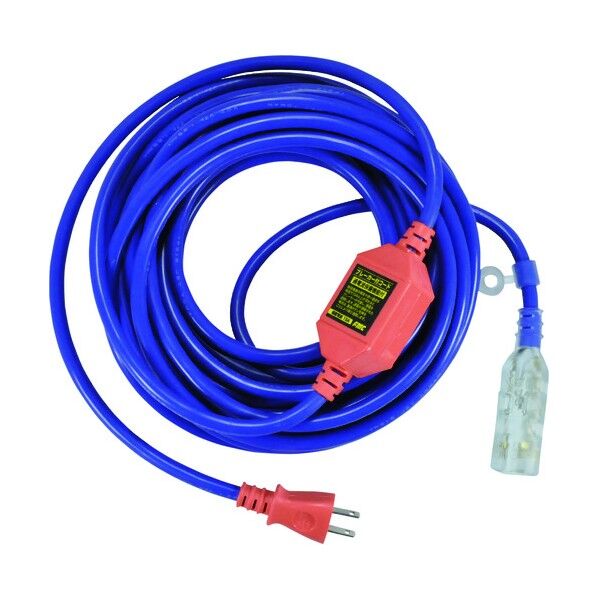 延長コード ブレーカー付きコード ブルー 10m HB-1510-B 1本