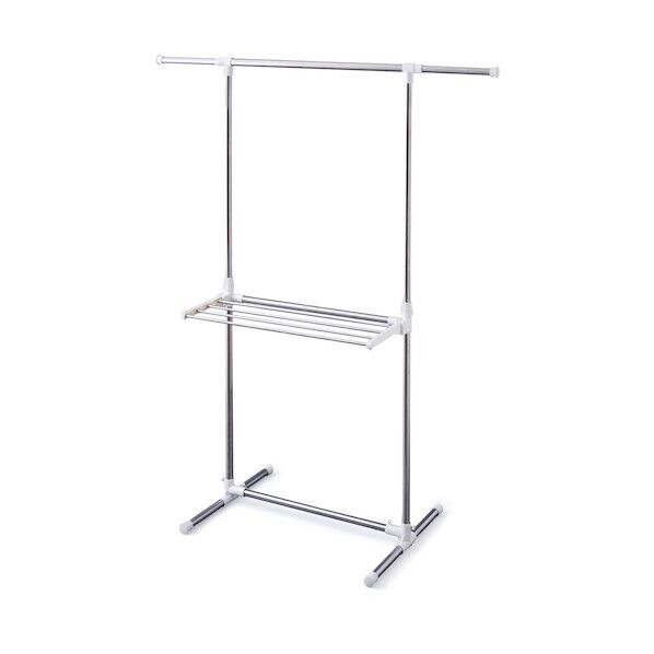 簡単組立ステンレス室内物干し