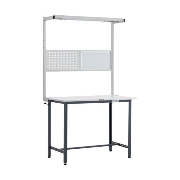 HAE型立作業台 ツールハンガーフルセット付 DG色 W1200×D900 HAE-1209THFS DG 1点