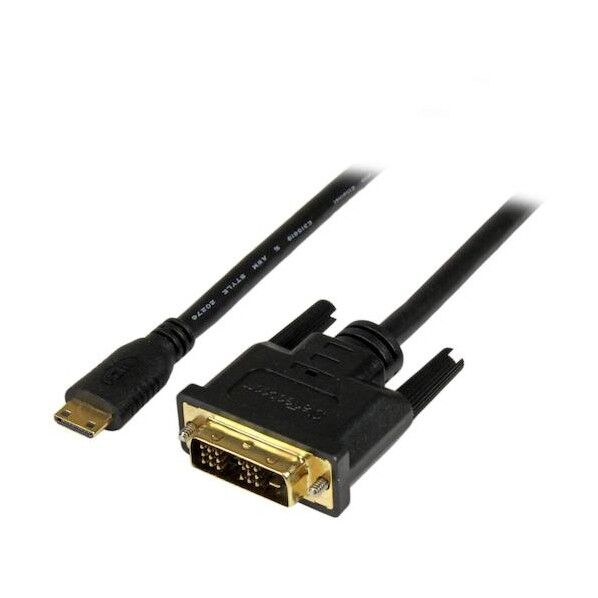 ディスプレイ変換ケーブル/Mimi HDMI - DVI-D/2m/1920x1200/ブラック/ビデオコンバーター HDCDVIMM2M   1本