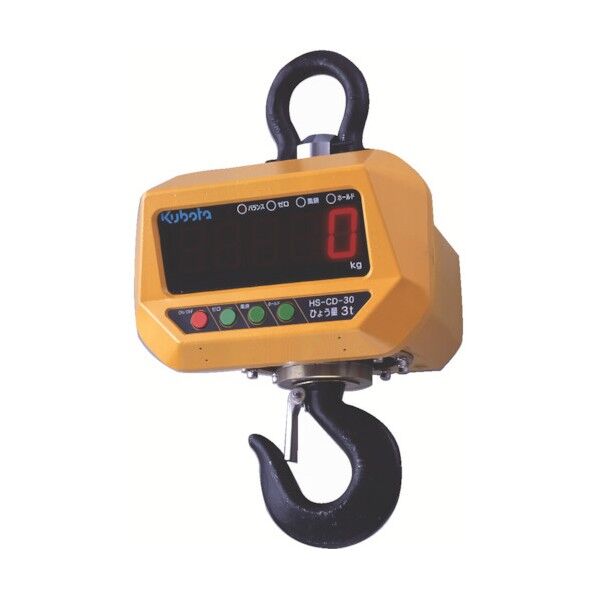 防水・防塵直示式ホイストスケール10000kg(検定無し) HS-CD-100 1点
