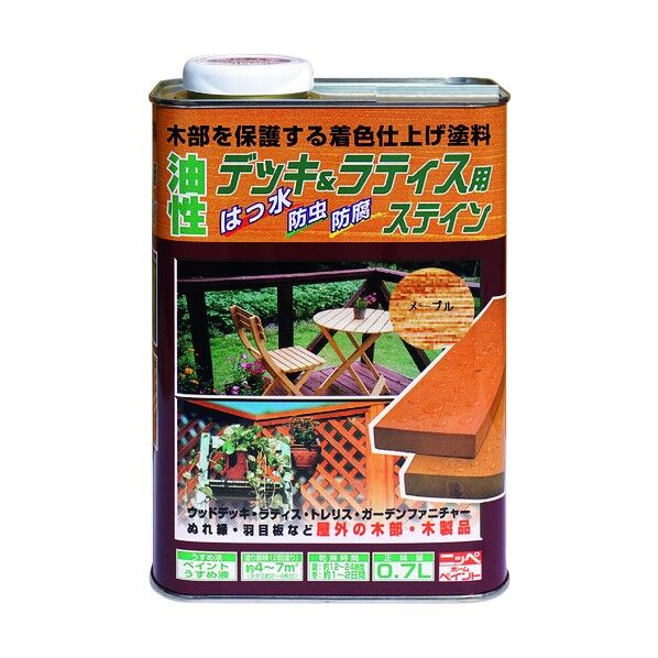 油性デッキ&ラティス メープル 0.7L 01 1.