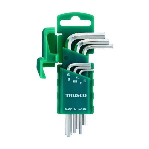 六角棒レンチ 両端いじり止め穴付 6本