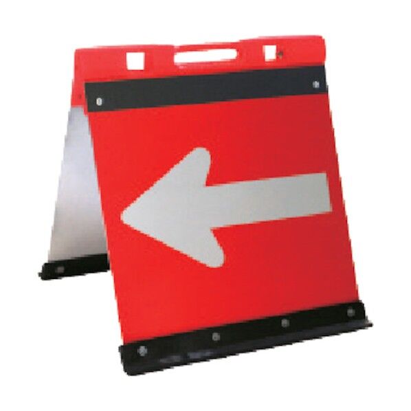 方向指示板 ガルバ方向指示板 折りたたみ式 450*450 反射 JHGO-450 1点