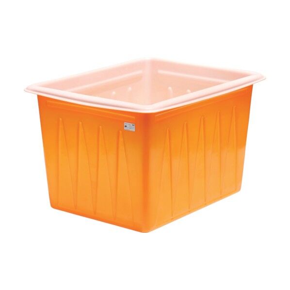 【車上渡し】K型大型容器700L オレンジ K-700 1