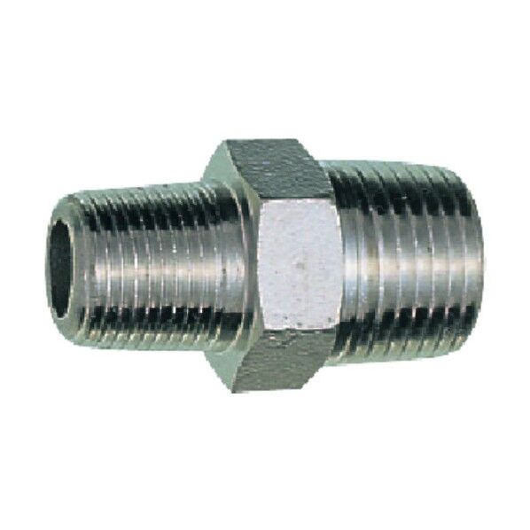 ステンレス異径六角ニップル JTS700-1-20×13 1