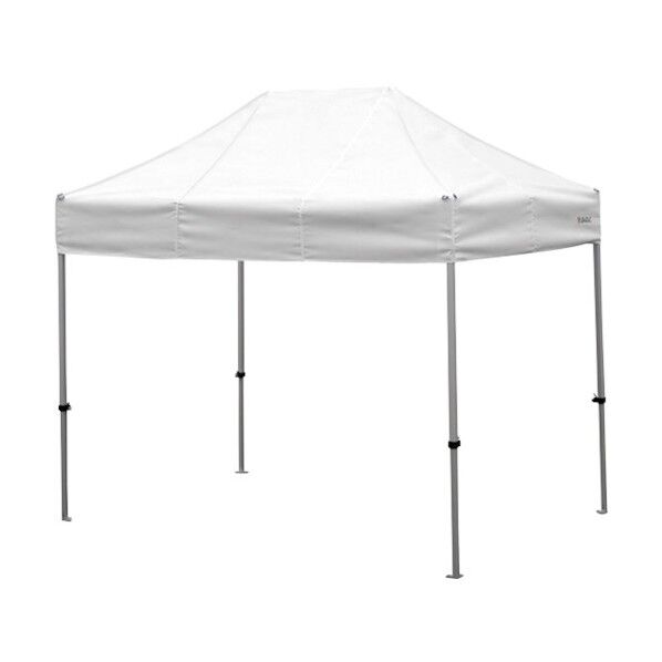 かんたんてんと 1.8m×2.7mオールアルミフレーム 白 KA/1.5WA-W 1点