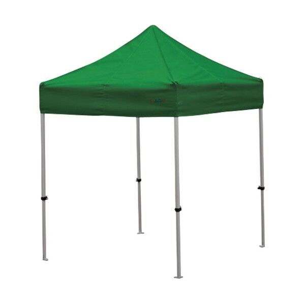 かんたんてんと 1.8m×1.8mスチール&アルミ複合フレーム 緑 KA/1W-G 1点