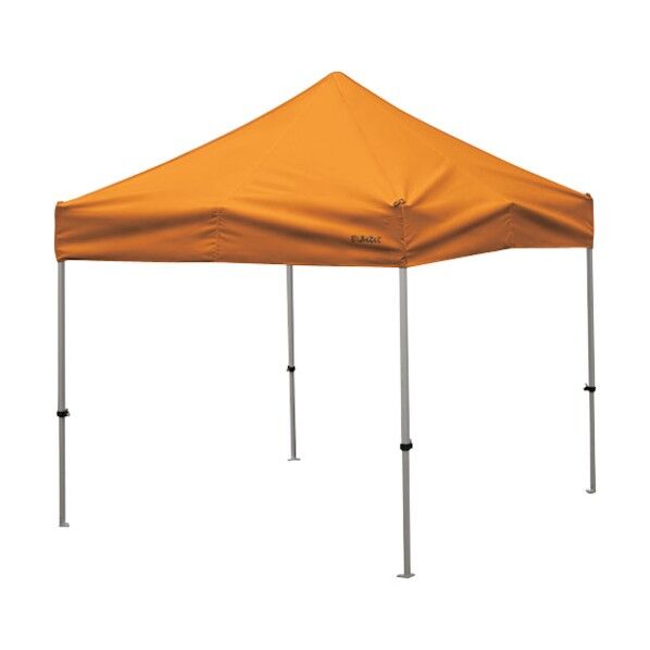 かんたんてんと 2.4m×2.4mオールアルミフレーム オレンジ KA/3WA-OR 1点