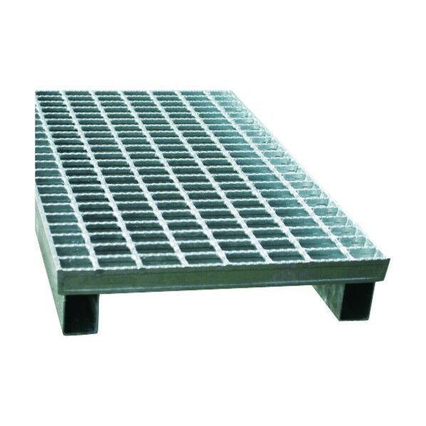 LSハイテングレーチング かさ上げ(JIS道路側溝用) あら目 歩道用 HGR型(防音ゴム付き) KFJP25-25A HGR 1点