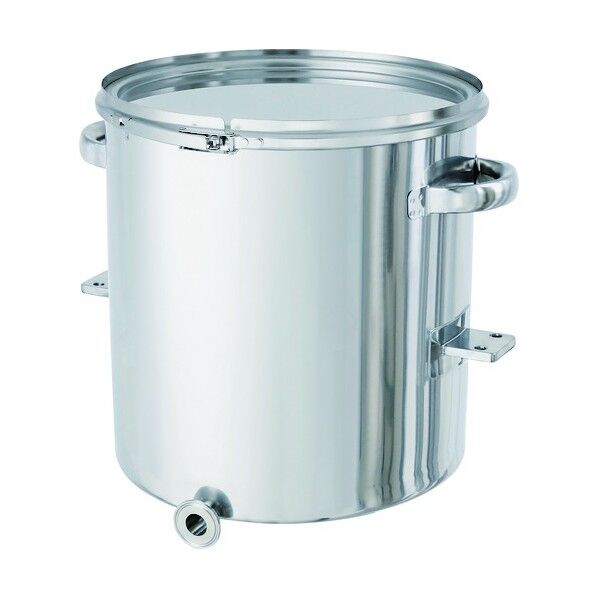 日東 片テーパー型密閉容器(バンド式) ブラケット付 60L KTT-CTL-BRK-43 1個