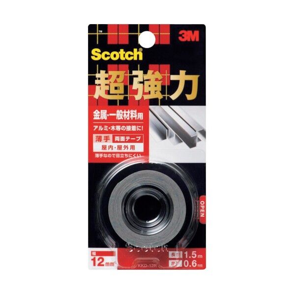 超強力両面テープ 金属・一般材料用