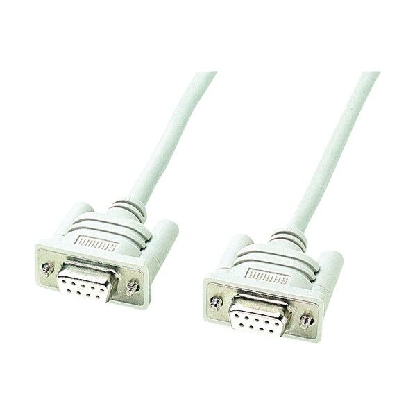 サンワサプライ RS-232Cケーブル 2m KRS-433XF2K 1点...