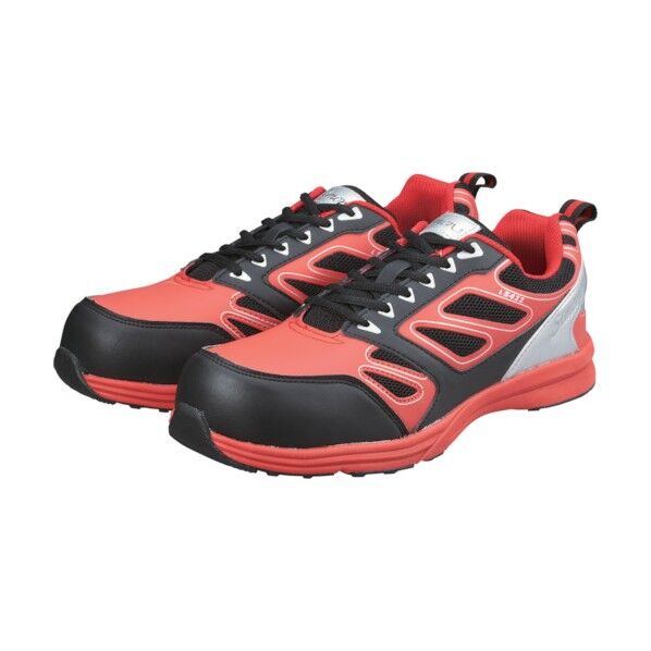 安全スニーカー ライトスペシャル LS411 R/BK 29.0cm LS411R/BK-29.0 1