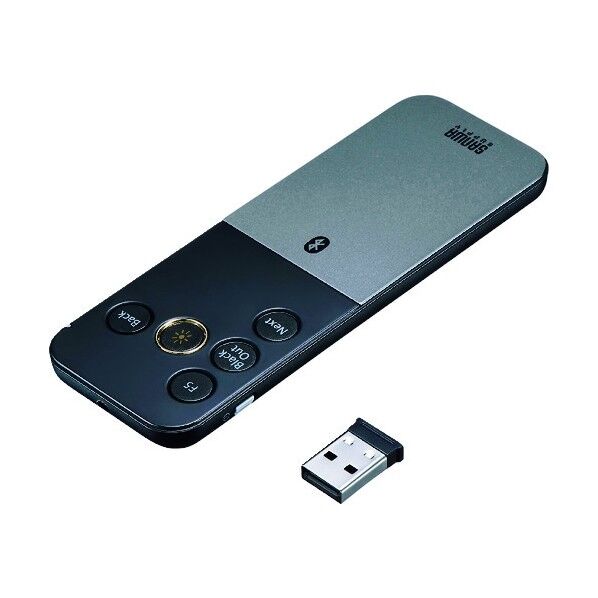 2.4G&ブルートゥースパワーポインター