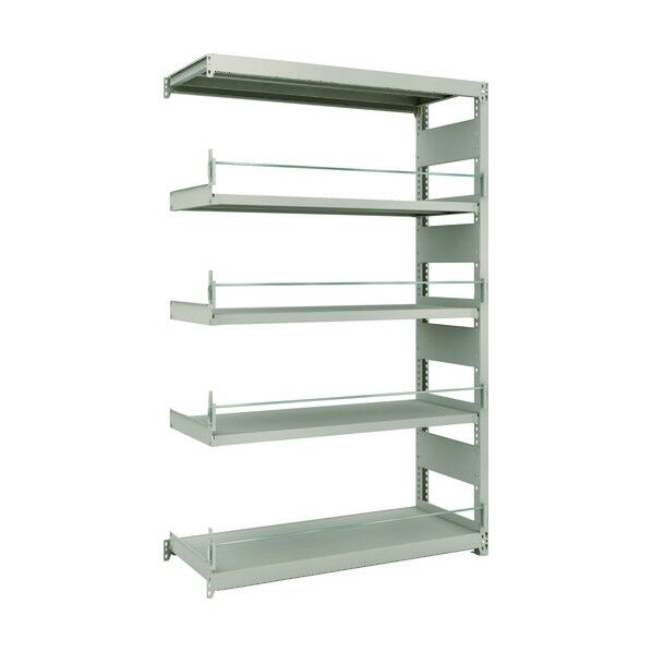 M2型軽中量ボルトレス棚 災害備蓄用 5段 連結型