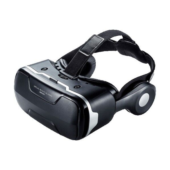 3DVRゴーグル(ヘッドホン付き) MED-VRG3 1点