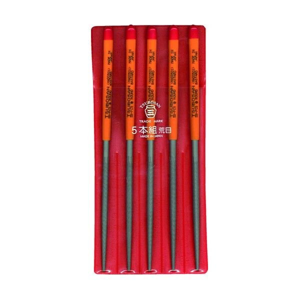 組ヤスリ 5本組丸荒目 丸